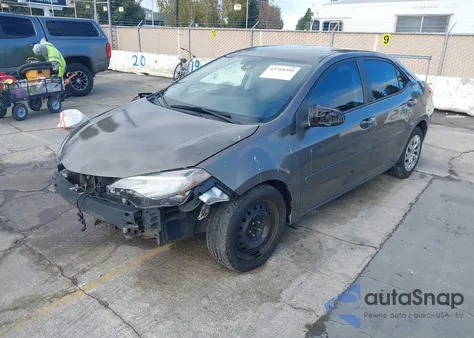 2017 Toyota Corolla Le из США, поврежденный, VIN 2T1BURHE2HC766721